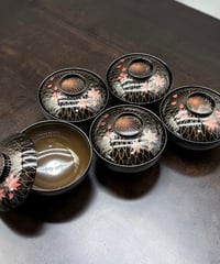 【5客セット】 明治期 蒔絵 朱塗り 吸物椀 茶 桜 紅葉 御汁椀 漆器 塗物 煮物 縁起物 和食器 骨董品 アンティーク