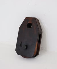 滑車 古民具 置物 装飾品 時代物 古道具 骨董品 アンティーク