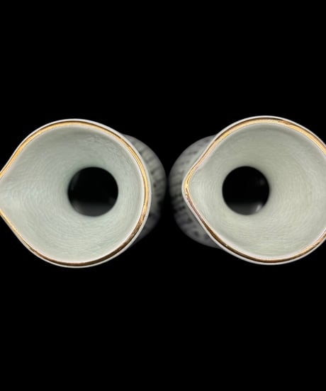 九谷焼 酒器揃 高砂 文字菊文図 徳利 お猪口 ぐい飲み 酒器 九谷 陶器 時代物 骨董品 アンティーク