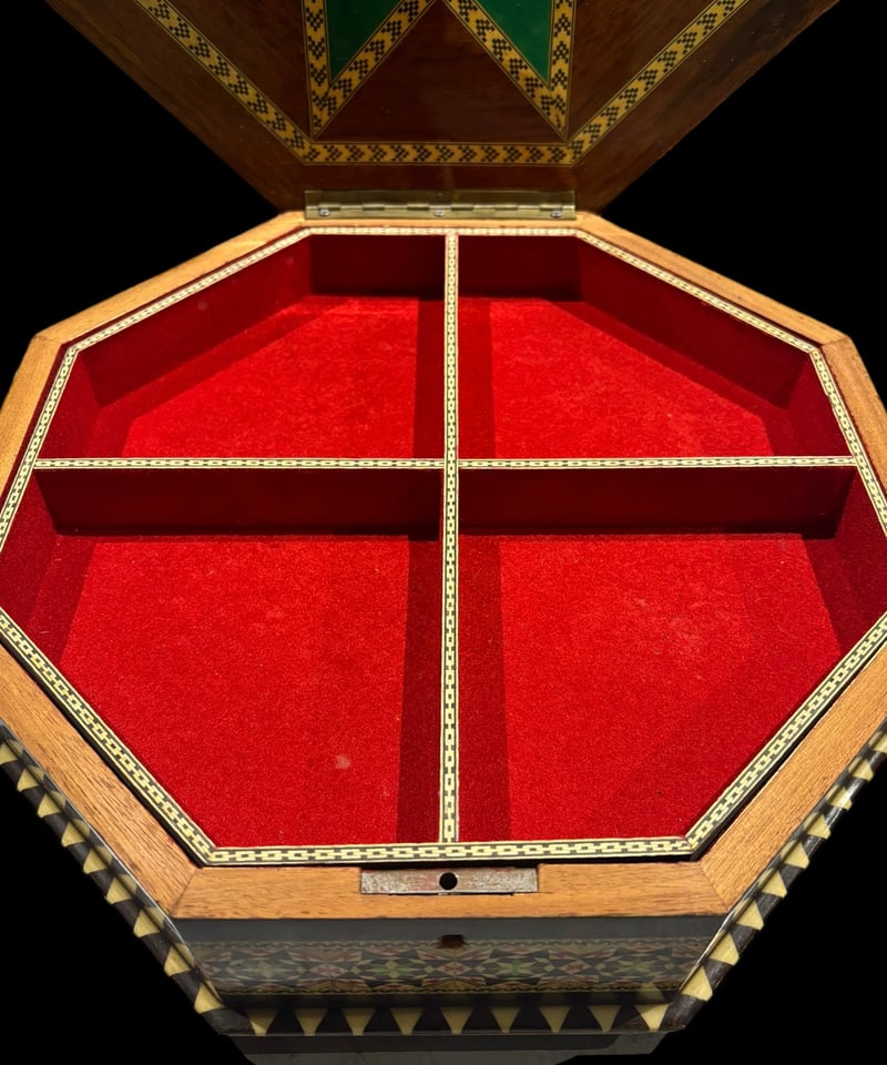 スペイン製 グラナダ 寄木細工 アラブ ジュエリーボックス 小物