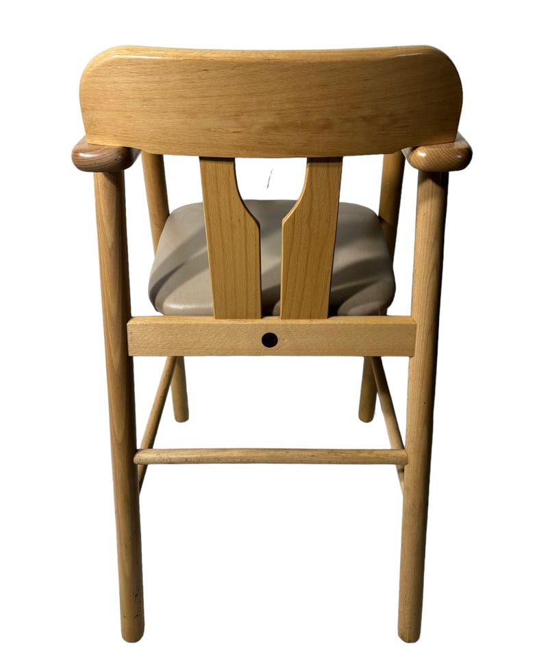 演漆 ENSHITU 木製 キッズチェア 天然木 子供椅子 チャイルドチェア