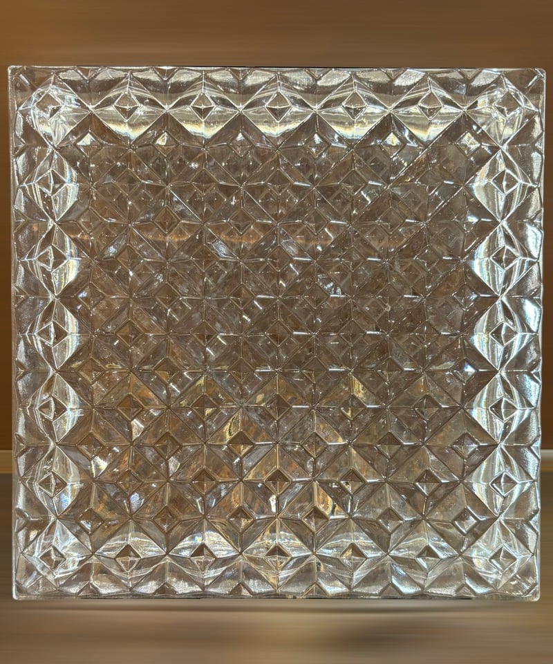 クリスタルガラス ガラスブロック 天井照明 カバー 硝子 ガラス