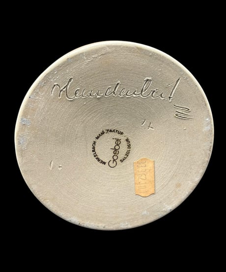 Goebel ゲーベル社 ドイツ製 ハンドメイド ビアマグ 蓋付き ドイツビール ジョッキ 陶器製 ヴィンテージ アンティーク