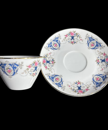 【6客揃】 Lovely China NARUMI カップ&ソーサー マグカップ 花柄 紅茶 コーヒー カップ 茶器 昭和 レトロ アンティーク