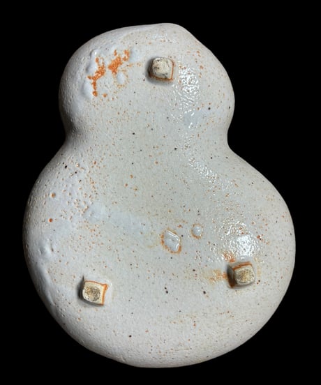 唐津焼 瓢箪皿 平皿 瓢箪 器 食器 レトロ 和食器 骨董品 アンティーク