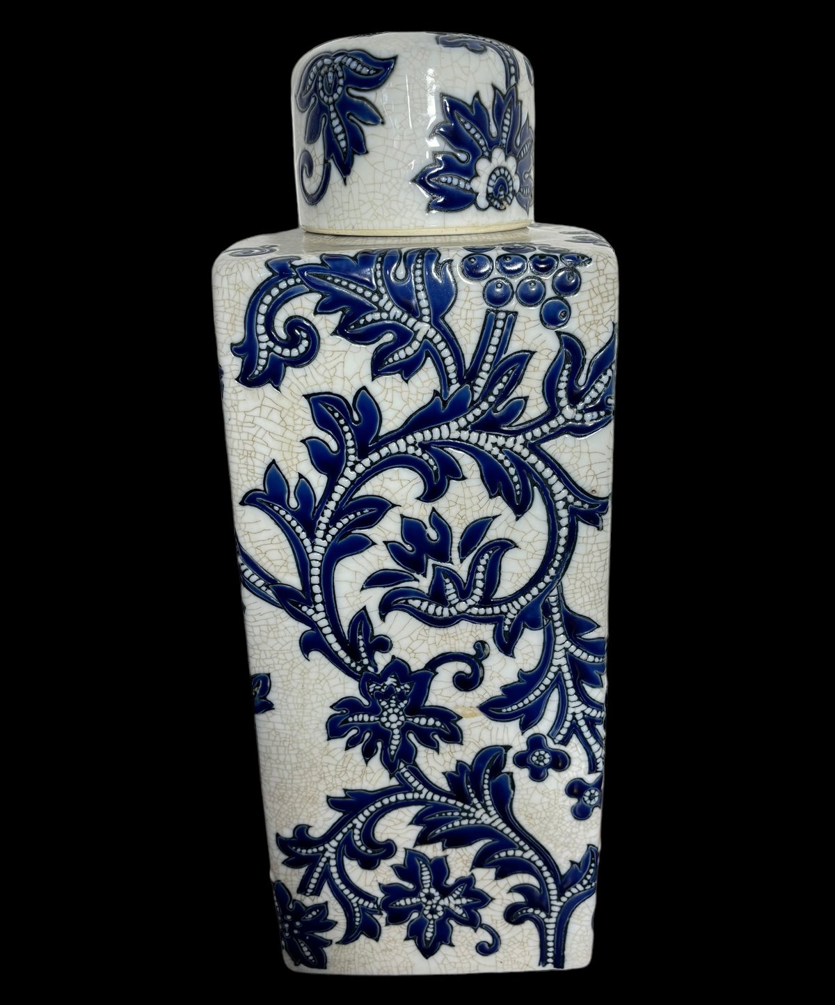 中国　粉彩　蓋付き壺　花と鳥の絵柄 陶器の壺 蓋付き　花瓶 上絵金彩花鳥図蓋付飾壺 文化遺産オンライン