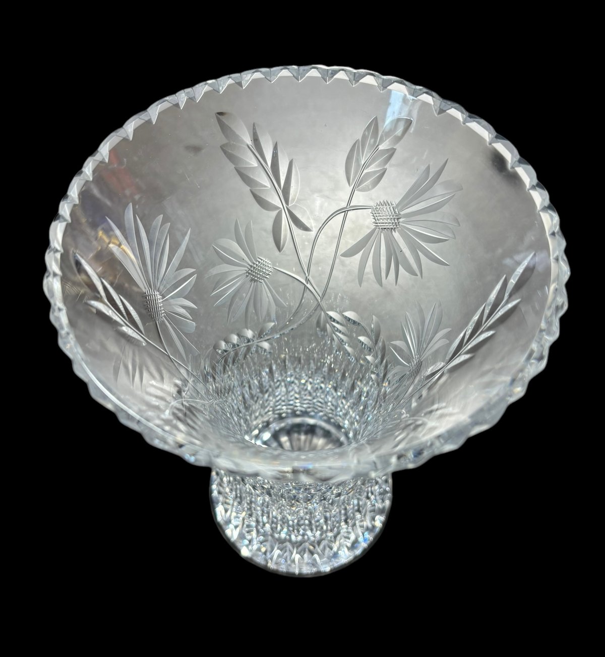 ボヘミアクリスタルガラス　花瓶　3つセット BOHEMIA crystal ボヘミアクリスタル 花瓶 クリスタル ブランド