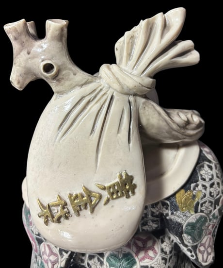 白材 布袋尊 七福神 布袋様 開運 縁起物 彫刻 仏像 象牙風 古美術 インテリア 置物 オブジェ 骨董品 アンティーク