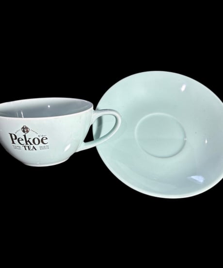 【6客揃】 Pekoe TEA カップ&ソーサー ピコー マグカップ 紅茶 コーヒー カップ 茶器 昭和 レトロ アンティーク