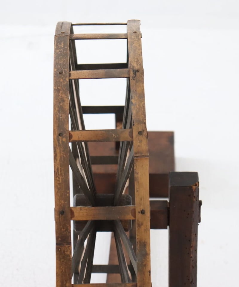 紡ぎ車 古民具 置物 装飾品 時代物 古道具 骨董品 アンティーク