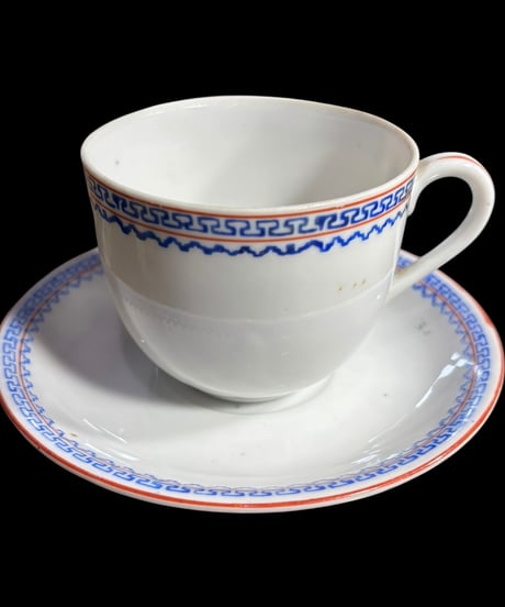 【4客揃】昭和陶器 ヴィンテージ カップ&ソーサー マグカップ 紅茶 コーヒー カップ 器 茶器 昭和 レトロ 骨董品 アンティーク