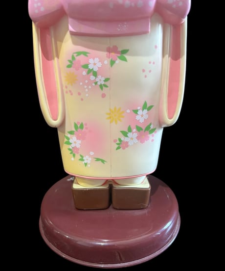 【レア品】ペコちゃん 不二家 首振り人形 着物 インテリア コレクション 置物 オブジェ 非売品 骨董品 アンティーク