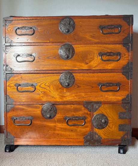 時代箪笥 箪笥 和家具 古道具 アンティーク家具 当時物 レトロ 骨董品 古民家 CATEGORY 骨董・和骨董 | HORIDASHI市