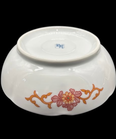 【5客セット】 有田焼 昇龍窯 金彩 色絵 なます皿 染錦 銘々皿 丸皿 飾皿 和食器 伊万里 陶器 時代物 骨董品 アンティーク