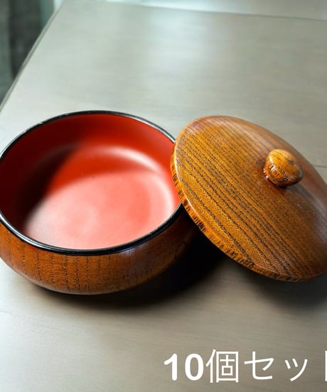 【10客セット】漆器 菓子器(小) お菓子入れ 器 菓子鉢 入れ物 取り皿 飲食店 人気 中国 骨董品 アンティーク
