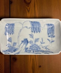 染付 八角鉢 [草花文絵] 小鉢 盛り皿 飾り皿 深鉢 器 和食器