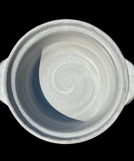 [新品未使用] 萬古焼 趣味の鍋 5.5号なべ 華月 大黒鍋 大黒窯 日本製 耐熱 鍋 土鍋 料亭 旅館 窯 和食器 骨董品