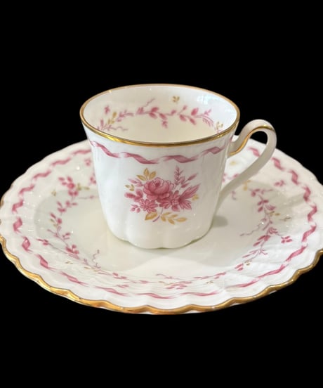 ノリタケ スタジオコレクション カップ&ソーサー 花柄 デミタスカップ 紅茶 コーヒー カップ 器 茶器 昭和 レトロ アンティーク