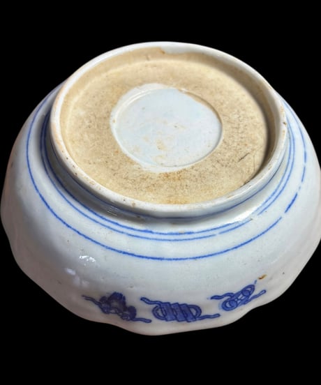 【3客セット】 古伊万里 色絵 なます皿 松竹梅山水風景図 丸皿 取り皿 飾り皿 和食器 伊万里 陶器 骨董品 アンティーク