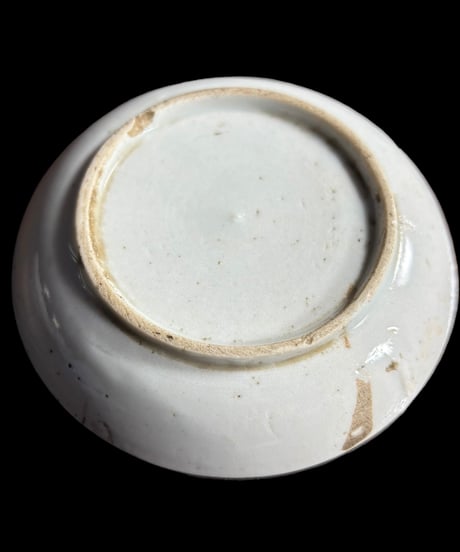 【2客セット】色絵 瓢箪 笹 小皿 ひょうたん 取り皿 盛り皿 飾り皿 和食器 骨董品 アンティーク