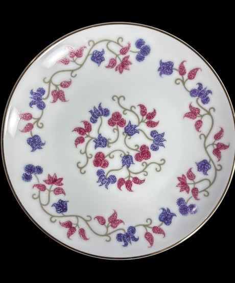 【5客揃】 Jyoto CHINA カップ&ソーサー 花柄 モダン マグカップ 紅茶 コーヒー カップ 茶器 昭和 レトロ アンティーク
