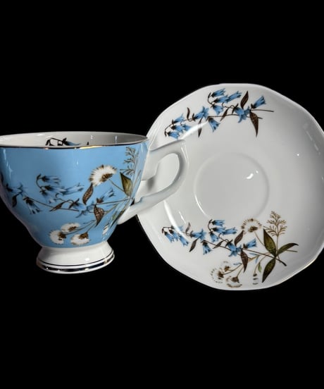 【2客揃】ロイヤルアルバート カップ&ソーサー 花柄 日本陶器会社 マグカップ 紅茶 コーヒー カップ 茶器 昭和 レトロ アンティーク