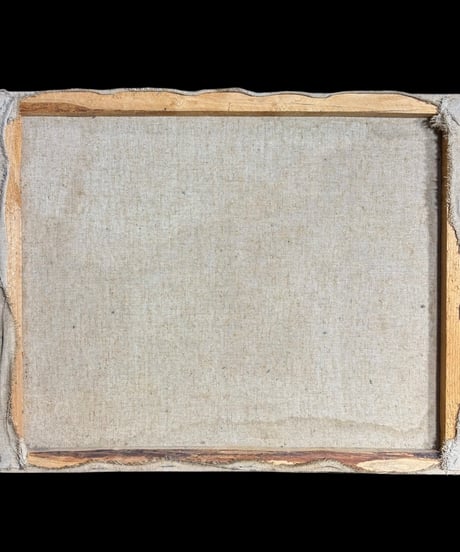油絵【風景絵】中国雑貨 油彩 額装 壁掛 絵画 色絵 中国 民国 古美術 雑貨 インテリア アンティーク コレクション