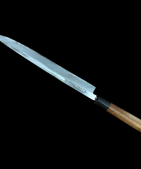 合羽橋 鍔屋 本鍛錬 包丁 全長43cm つば屋 出刃包丁 和包丁 刃物 調理器具 飲食店 アンティーク