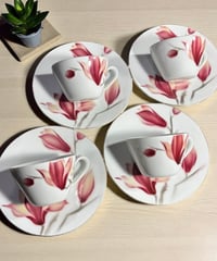 中国美術 陶板画 陶板額【粉彩人物絵】額装 壁掛 扁額 五彩 色絵