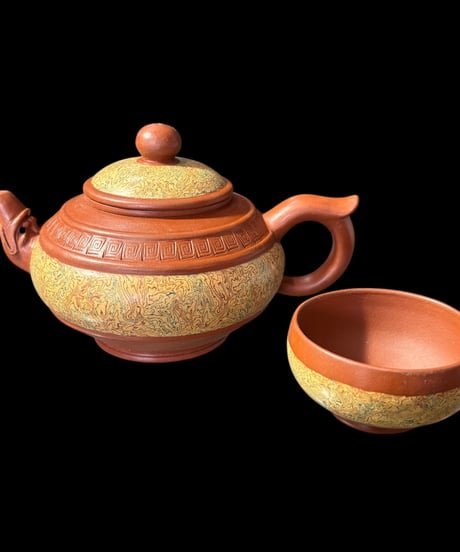 紫砂茶具 宜興紫砂 茶器セット 中国茶器 急須 宜興壺 中国美術 ティーポット 中国雑貨 茶器 インテリア 陶器 骨董品 アンティーク