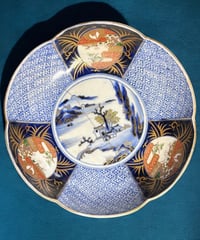 大皿　飾り皿　インテリア　骨董品　アンティーク DSC_0644-tile.jpg