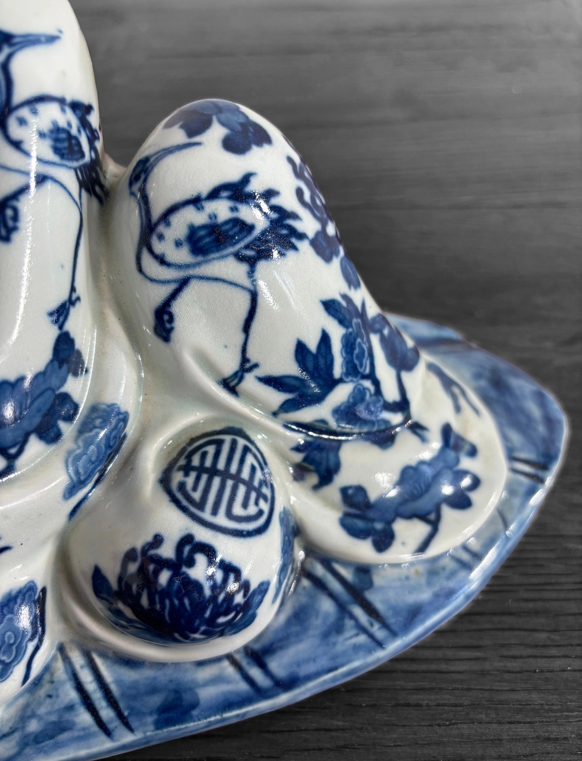 七福神 布袋様 座像 染付 中国雑貨 置物 骨董品 | HORIDASHI市 七福神 布袋様 座像 染付 中国雑貨 置物 骨董品 | HORIDASHI市
