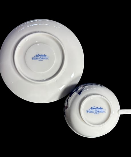 【6客揃】Noritake カップ&ソーサー ノリタケ スタジオコレクション マグカップ 紅茶 コーヒー カップ 器 茶器 昭和 レトロ 骨董品 アンティーク