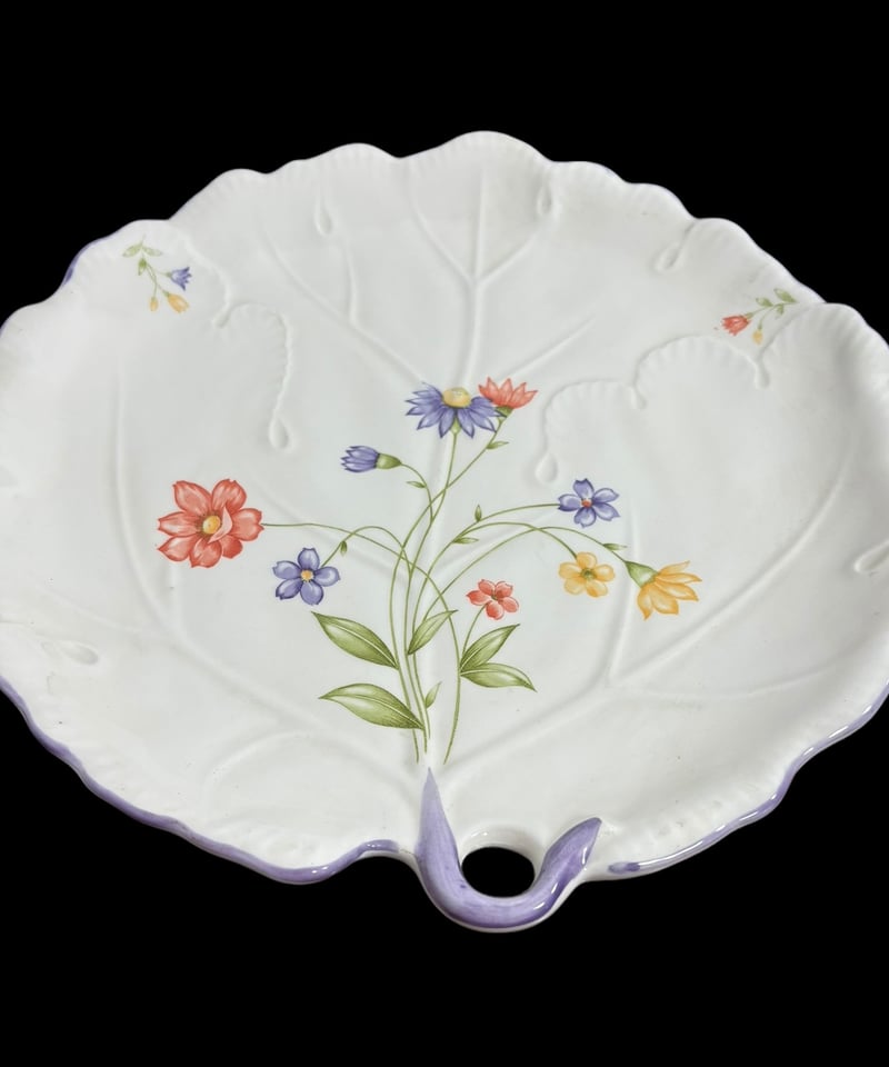 2客セット】富永 Tominaga sweet-mary 花柄 大皿 プレート 平皿 丸皿