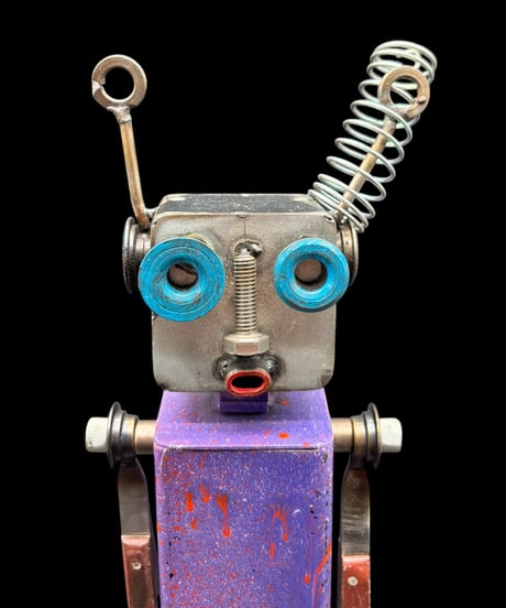Prakit Seehawong ガジェット ロボット 置物 オブジェ ナット ネジ アート コレクション 骨董品 アンティーク