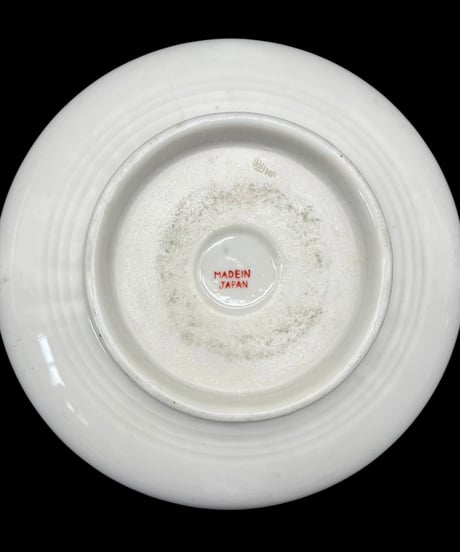 古伊万里 金彩 色絵 大鉢 梅松風景文図 日本製 取り皿 飾り皿 伊万里 陶器 時代物 骨董品 アンティーク