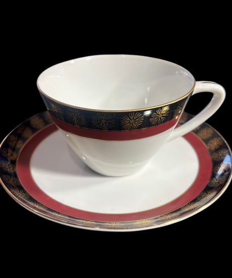 【6客揃】 mascot china カップ&ソーサー 上品 マグカップ 紅茶 コーヒー カップ 茶器 昭和 レトロ アンティーク