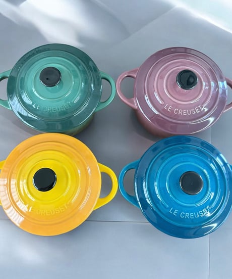 【4客セット】LE CREUSET ル・クルーゼ ミニ・ココット 10cm 耐熱 容器 両手鍋 食器