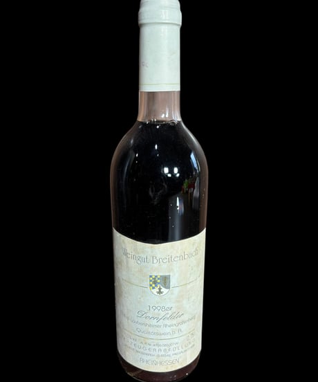 Weingut Breitenbach 1998年 ドイツ ワイン 古酒 装飾 アンティーク