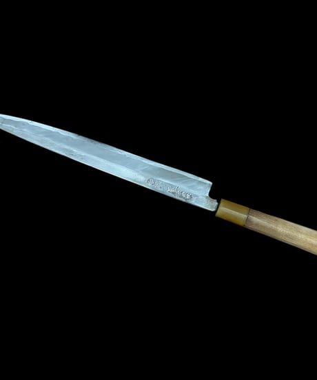合羽橋 鍔屋 本鍛錬 包丁 全長43.5cm つば屋 出刃包丁 和包丁 刃物 調理器具 飲食店 アンティーク