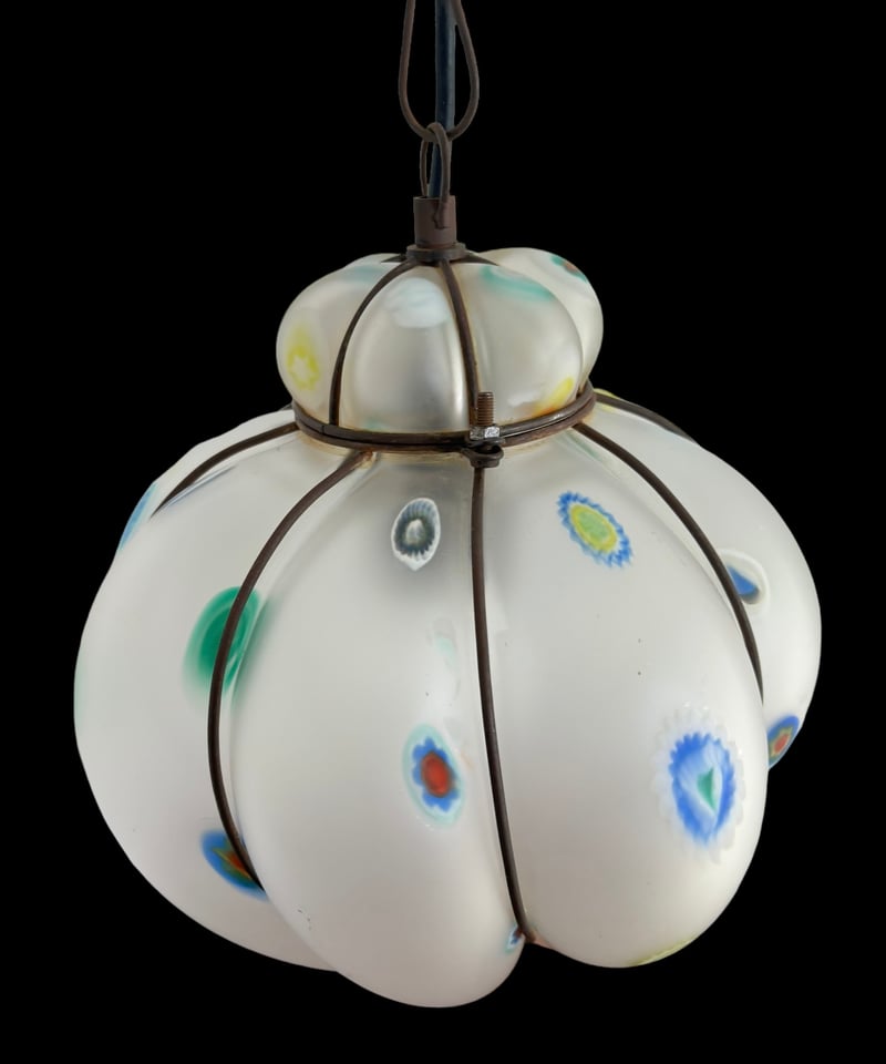 ミルフィオリ Millefiori 伊イタリア製 アンティークランプ ヴェネチア