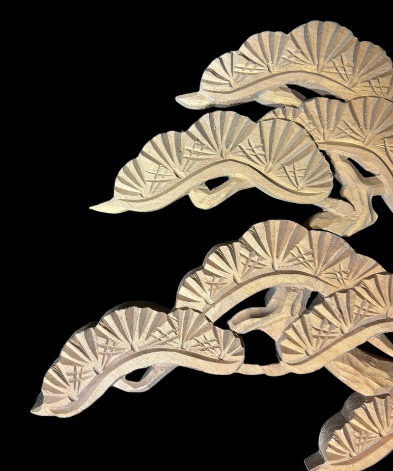 彫刻 松 山車 お宮 神興 欄間 書院 古民家建具等 彫刻パーツ 置物 飾り