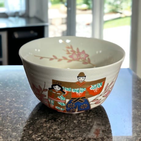 飯碗 [ひな祭り 桜] ご飯 茶碗 陶器 和食器 骨董品