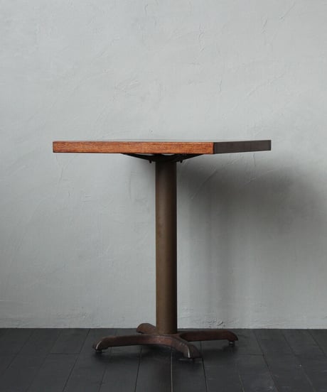 オークテーブル 鉄脚 インテリア 家具 OAK TABLE w/VINTAGE IRON LEG