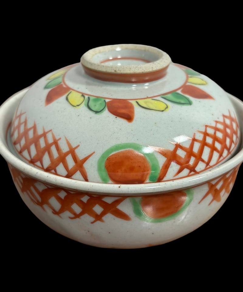 世界を買える 海外ブランド 茶碗 金彩 高麗赤絵 蓋物 骨董 煮物