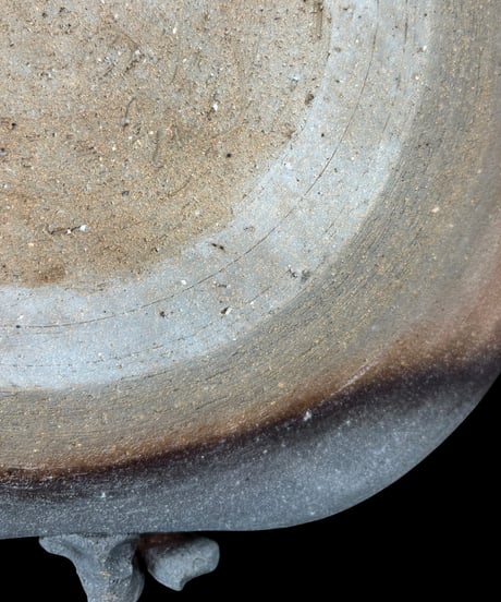時代物 蔵出し 葉鉢 共箱 作家物 葉 取り皿 盛り皿 飾皿 陶器 骨董品 アンティーク
