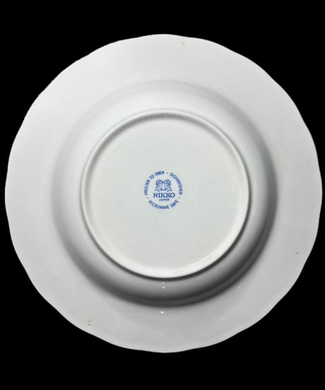 NIKKO ニッコー ダブルフェニックス ミングトゥリー 日本製 プレート 取り皿 盛り皿 飾り皿 和食器 陶器 骨董品 アンティーク