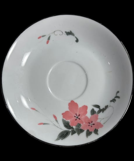 【5客揃】中国醴陵 カップ&ソーサー 花柄 日本陶器会社 マグカップ 紅茶 コーヒー カップ 茶器 昭和 レトロ アンティーク