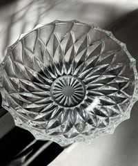 切子 ガラスボウル ガラス鉢 カットガラス 鉢 盛り鉢 硝子 古美術 骨董品 アンティーク