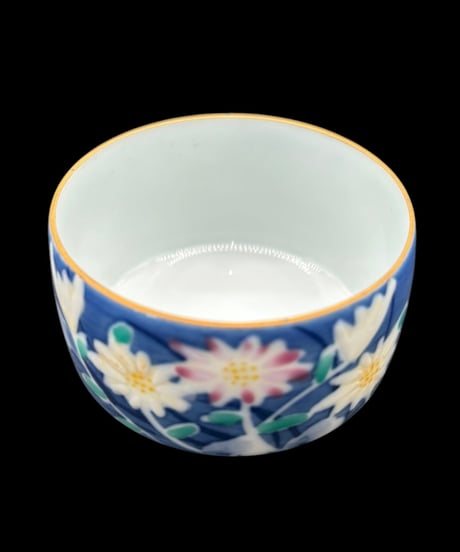 特選 有田焼 華山造 草花 酒器揃 共箱 徳利 お猪口 ぐい飲み 酒器 陶器 在銘 作家物 骨董品 アンティーク